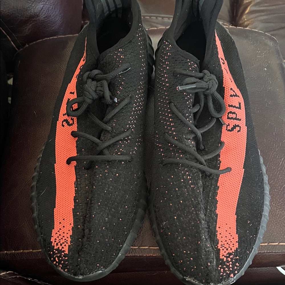 Black and Red Sneakers